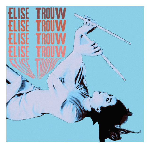 Drumming blue ET sticker Elise Trouw